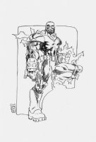 BACHALO, CHRIS - Uncanny X-Men #349 / #353 character design - Bishop 1997 Comic Art